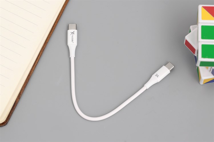 Cáp Type C - Type C 0.2m Xmobile TCC04-200 Màu Trắng