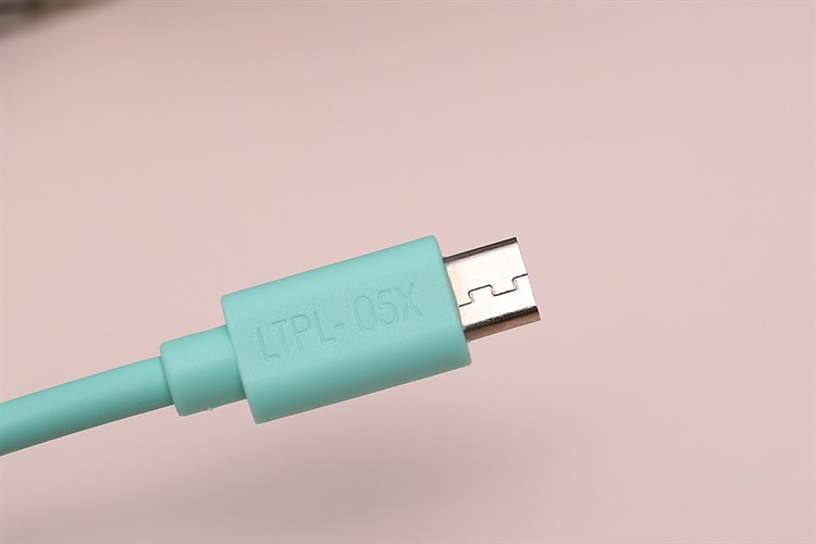 Cáp Micro USB 1m AVA LTPL-05X Màu Xanh mint