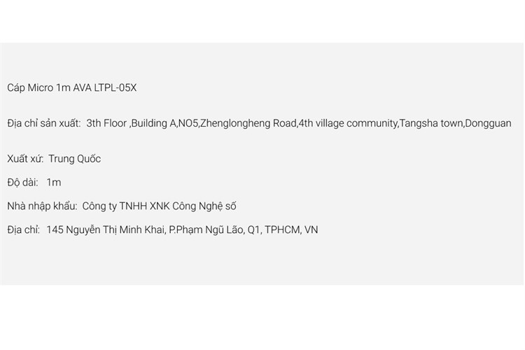 Cáp Micro USB 1m AVA LTPL-05X Màu Xanh mint