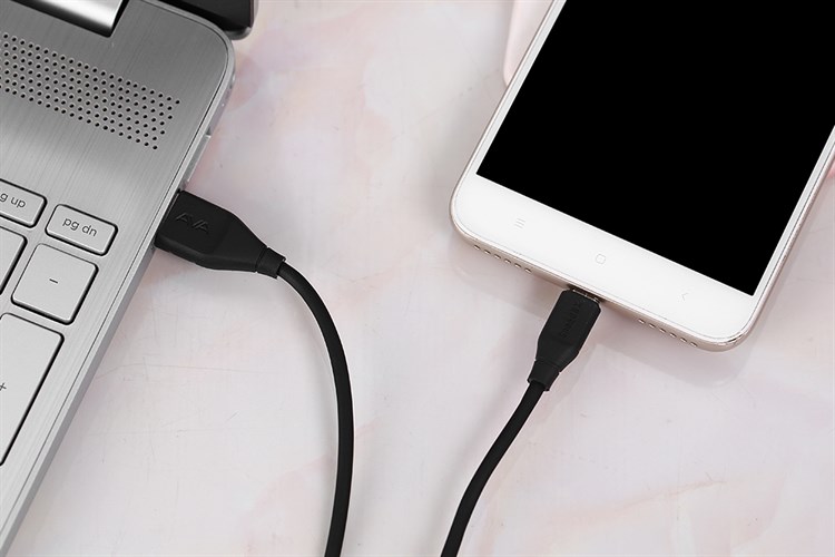 Cáp Micro USB 1m AVA Speed II X Màu Đen