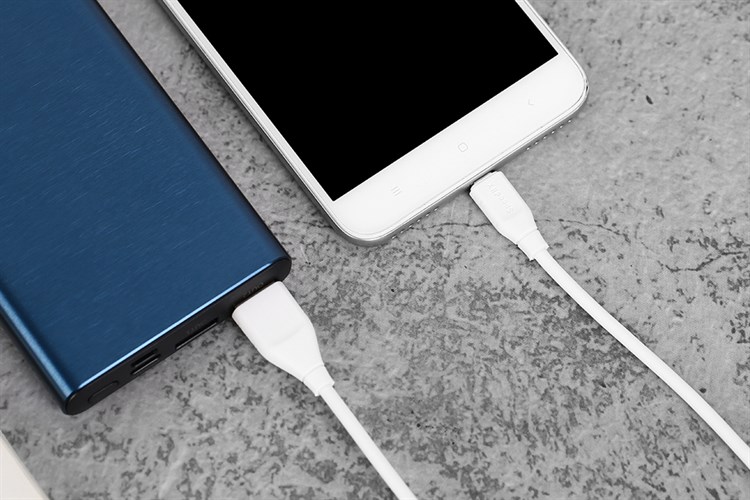 Cáp Micro USB 1m AVA Speed II X Màu Trắng