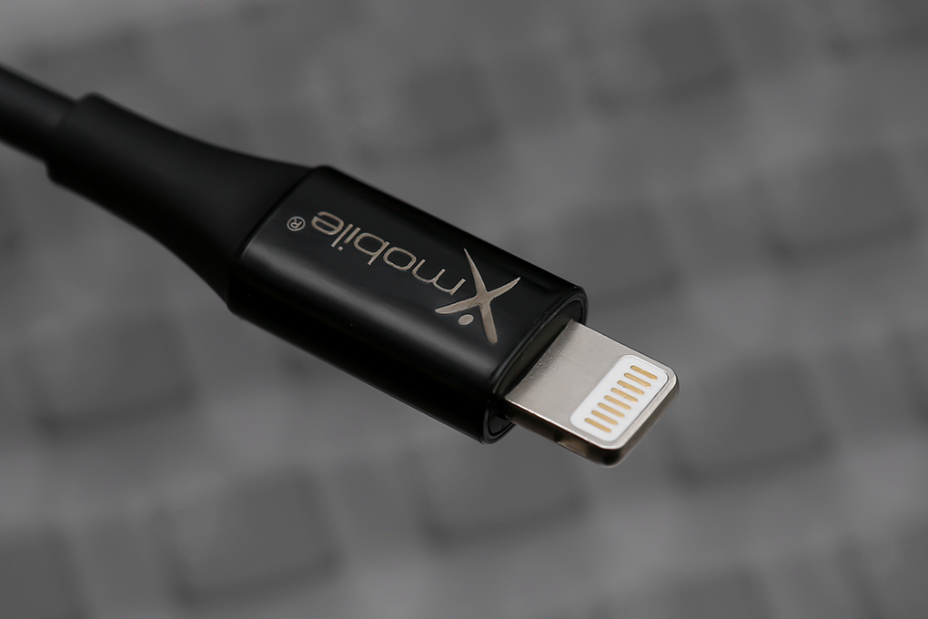 Cáp sạc và truyền dữ liệu USB-A - Lightning 12W 1m Xmobile AL31-1000 Màu Đen