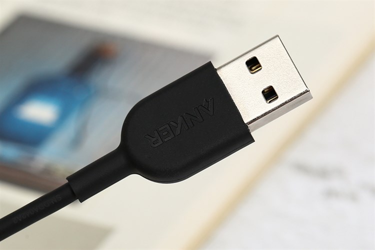 Cáp Lightning MFI 0.9m Anker Powerline II A8432 Màu Đen