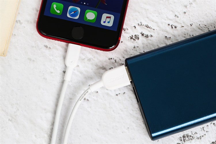 Cáp Lightning MFI 0.9m Anker Powerline II A8432 Màu Trắng