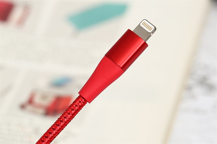 Cáp Lightning MFI 0.9m Anker PowerLine+ II A8452 Màu Đỏ