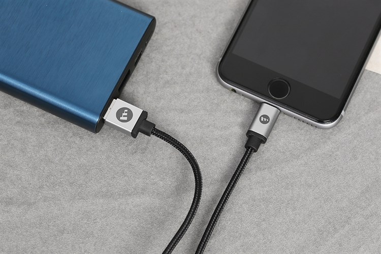 Cáp Lightning MFI 1m Mophie Màu Đen