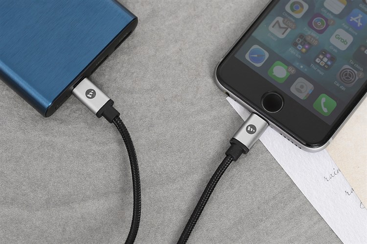 Cáp Type C - Lightning MFI 1m Mophie Màu Đen