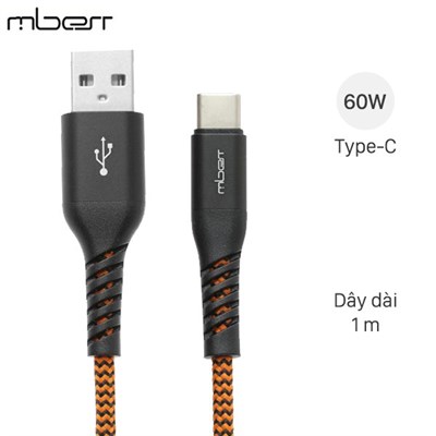 Cáp Type C 1m Mbest DS002-WB