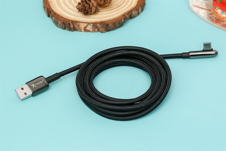 Cáp Type C 2m Xmobile FD-L01 Màu Đen