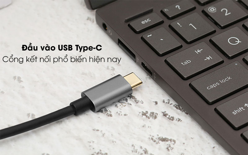 Adapter chuyển đổi USB C 6 in 1 Xmobile DS109A-WB Xám - USB C