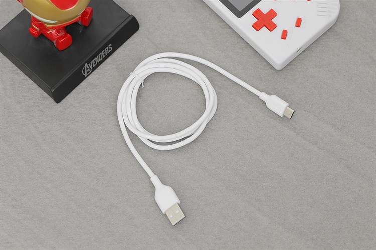 Cáp Type C 1m AVA DS431X-WB Trắng Màu Trắng