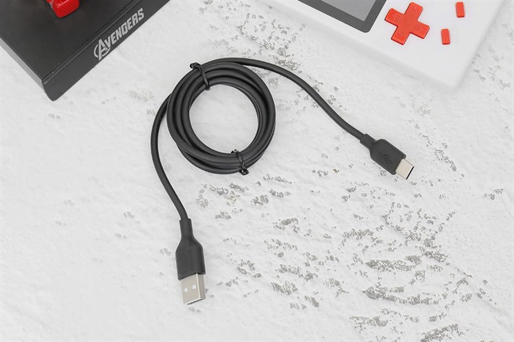 Cáp Type C 1m AVA DS447X-WB Đen Màu Đen