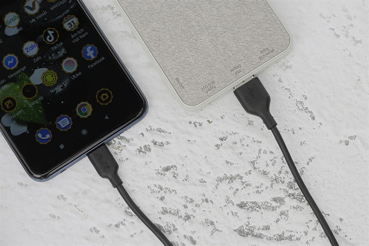 Cáp Type C 1m AVA DS447X-WB Đen Màu Đen