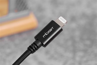 Cáp sạc và truyền dữ liệu USB-A - Lightning 12W 1m Mbest DS950-WB - 2