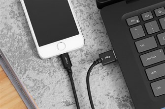Cáp sạc và truyền dữ liệu USB-A - Lightning 12W 1m Mbest DS950-WB - 4