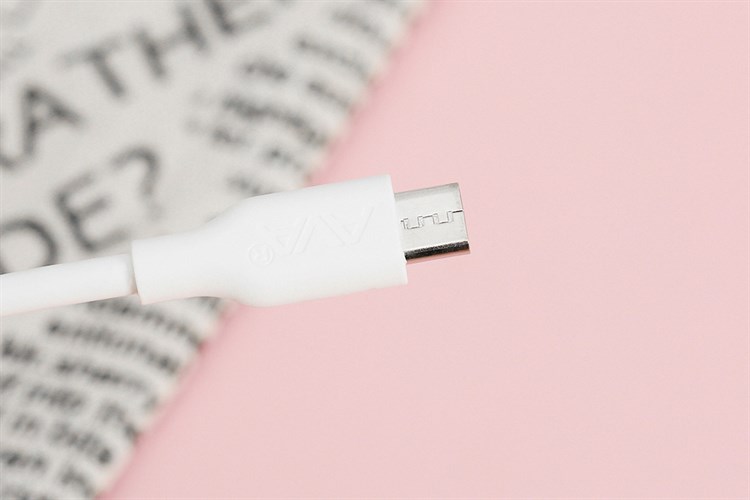 Cáp Micro USB 1m AVA DR-M01 Màu Trắng