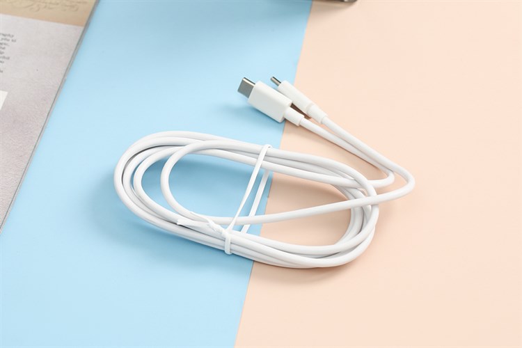 Cáp Type C - Type C 2m Mbest DS076X Màu Trắng