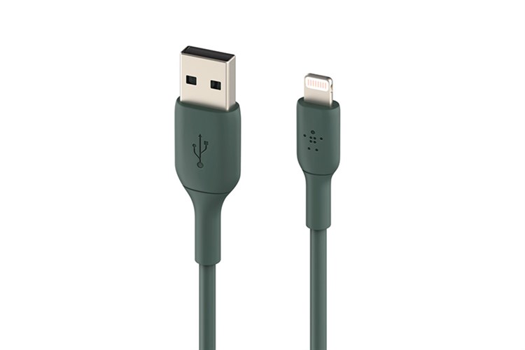 Cáp Lightning MFI 1m Belkin CAA001 Màu Xanh rêu