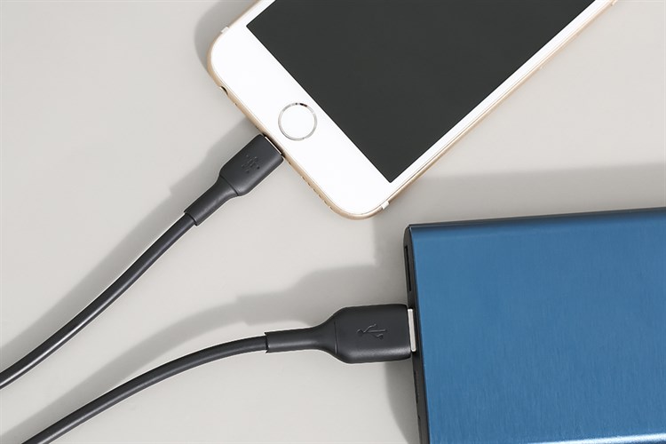 Cáp Lightning MFI 1m Belkin CAA001 Màu Đen