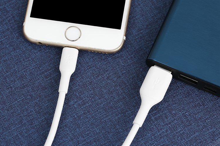 Cáp Lightning MFI 1m Belkin CAA001 Màu Trắng