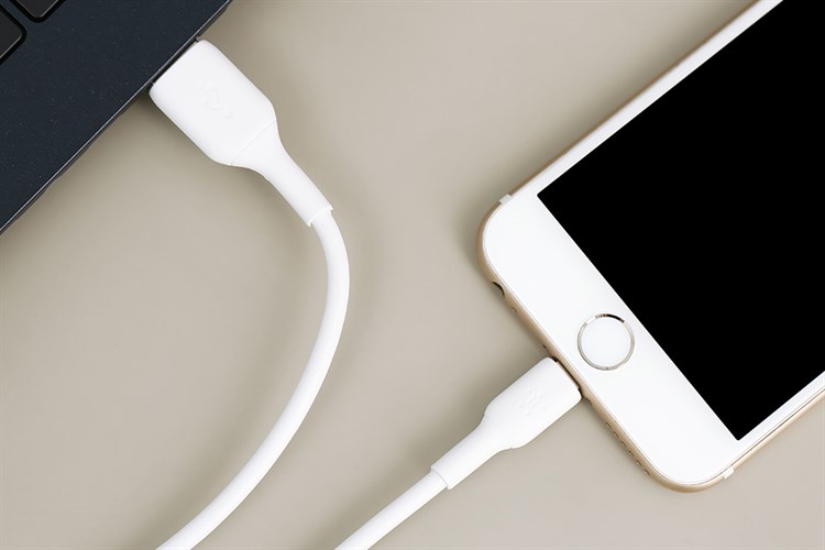 Cáp Lightning MFI 1m Belkin CAA001 Màu Trắng