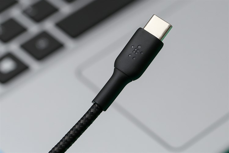 Cáp sạc Type C - Lightning MFI Belkin CAA004 1m Màu Đen