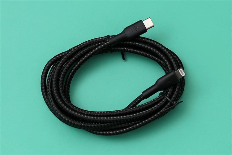 Cáp Type C - Lightning MFI 2m Belkin CAA004 Màu Đen