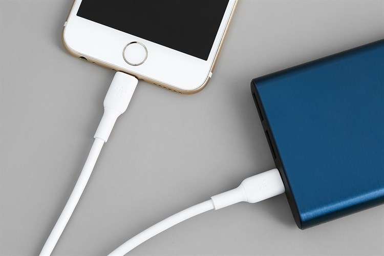 Cáp Type C - Lightning MFI 1m Belkin CAA003 Màu Trắng