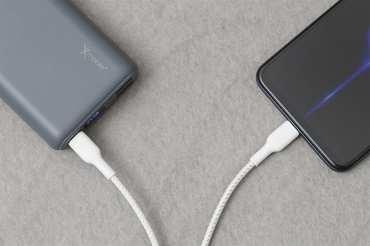 Cáp Type C - Type C 1m Belkin CAB004 Màu Trắng