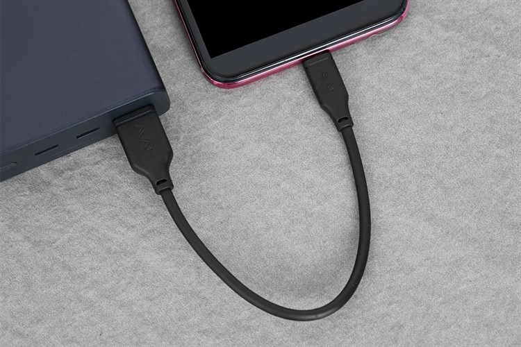 Cáp Micro USB 0.2m AVA+ LJET-M01 Màu Đen