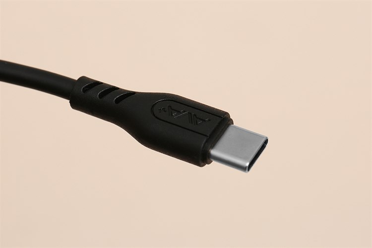 Cáp sạc và truyền dữ liệu USB-A - Type-C 15W 1m AVA+ DS07 Màu Đen