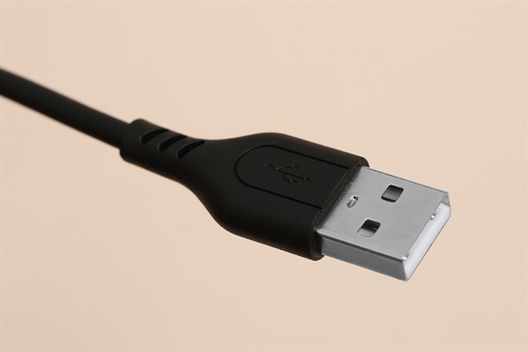 Cáp sạc và truyền dữ liệu USB-A - Type-C 15W 1m AVA+ DS07 Màu Đen