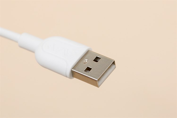 Cáp Micro USB 0.2m AVA+ MU200 Màu Trắng