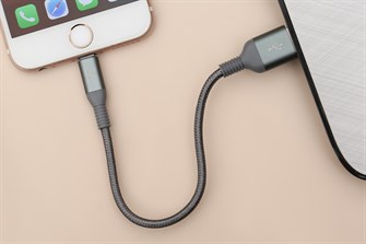 Cáp sạc và truyền dữ liệu USB-A - Lightning 12W 0.2m Xmobile LJET-L11 - 5