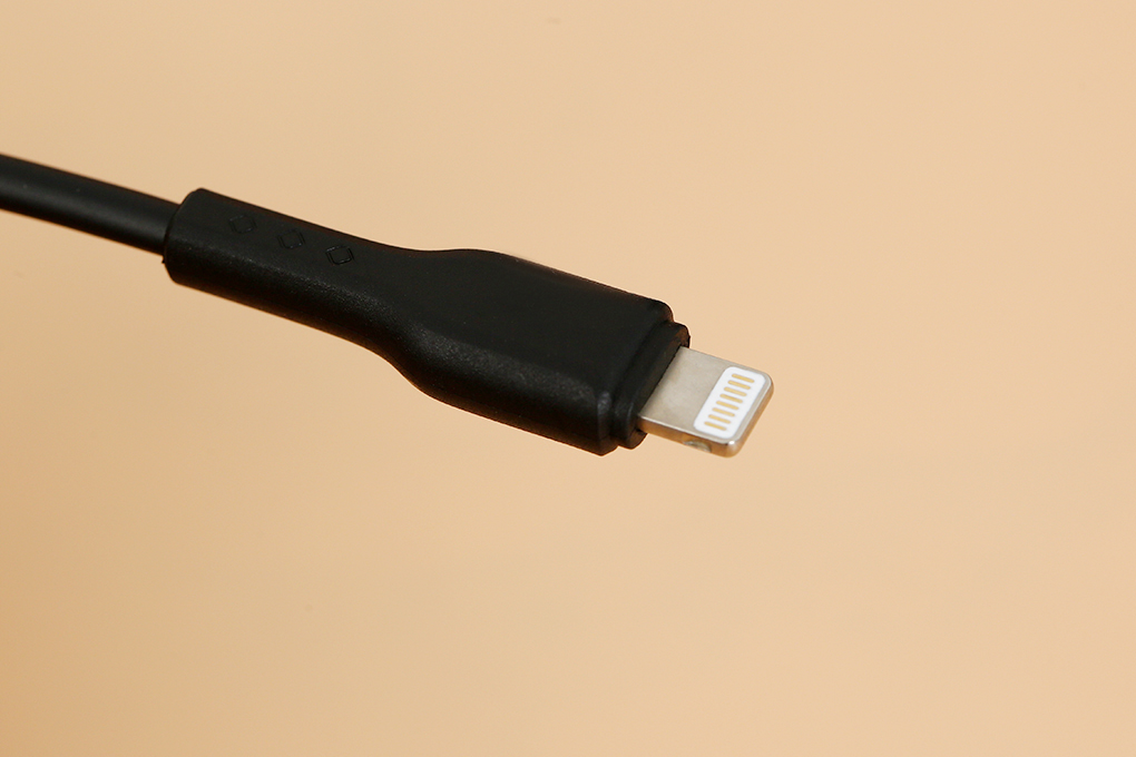 Cáp sạc và truyền dữ liệu USB-A - Lightning 12W 1m AVA+ Kalf Màu Đen