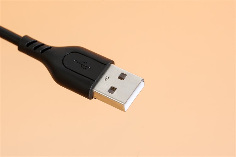 Cáp sạc và truyền dữ liệu USB-A - Type-C 15W 0.2m AVA+ DS06C Màu Đen