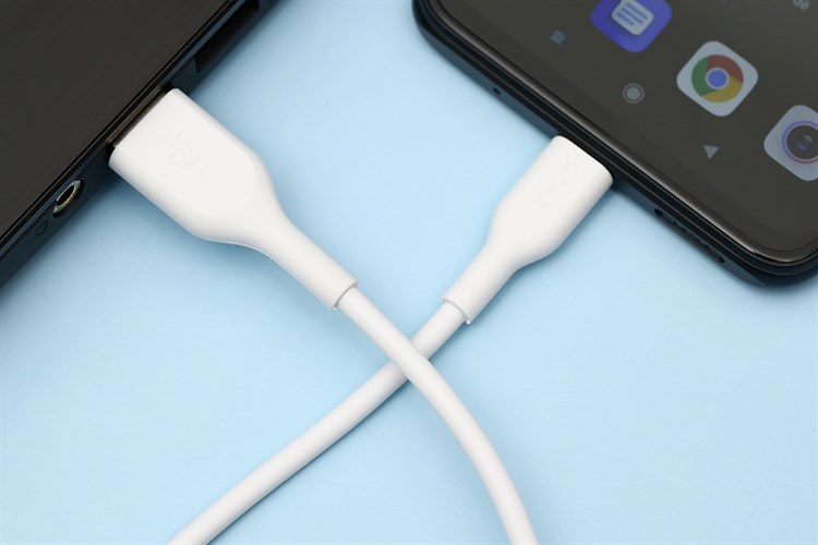 Cáp Type C 1m Playa PM2001 Màu Trắng