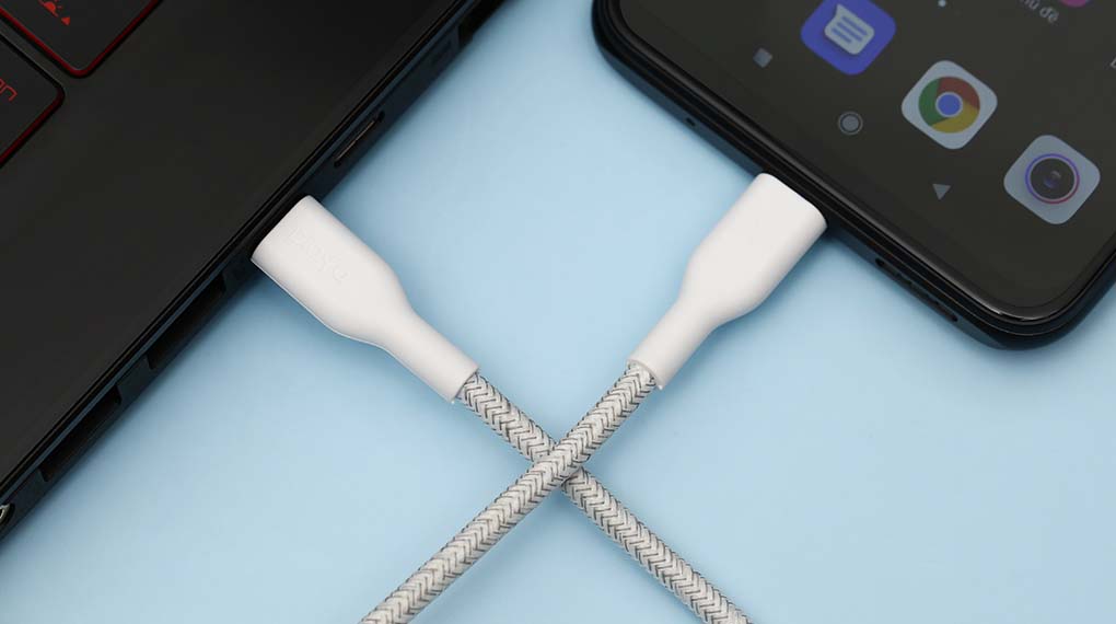 Cáp Type C - Type C 1m Playa PM2004 - Các tập tin, album ảnh, bộ phim có dung lượng lớn, bạn có thể truyền đi trong 1 lần