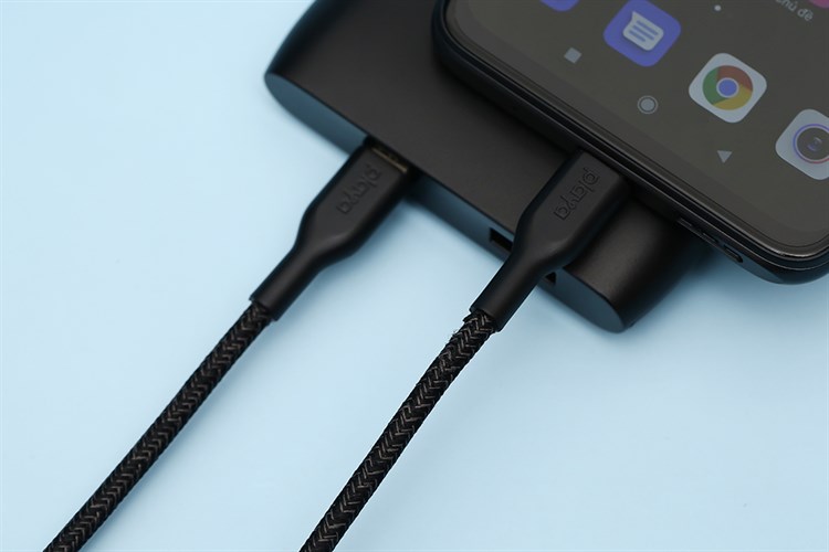 Cáp Type C - Type C 1m Playa PM2004 Màu Đen