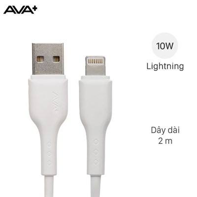 Cáp Lightning 2m AVA+ Kalf