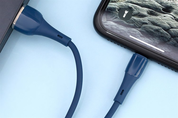 Cáp Lightning 1m Hydrus CS-C-021 Màu Xanh Navy