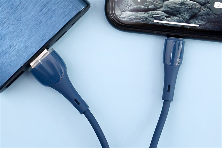 Cáp Lightning 1m Hydrus CS-C-021 Màu Xanh Navy