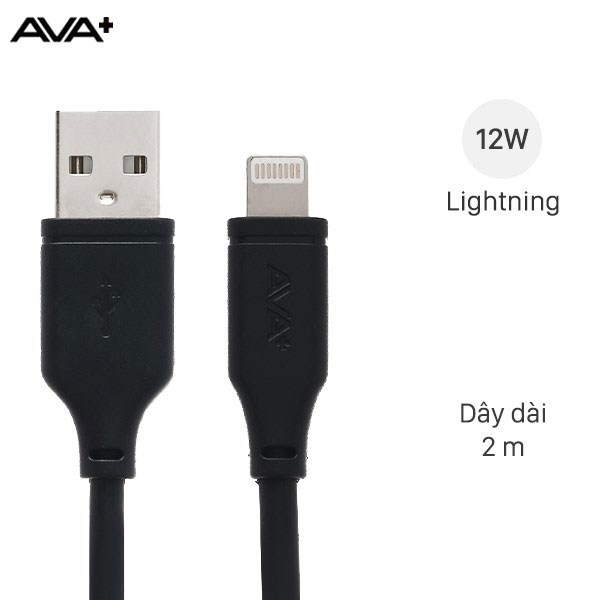 Cáp Lightning 2m AVA+ LJET-L21