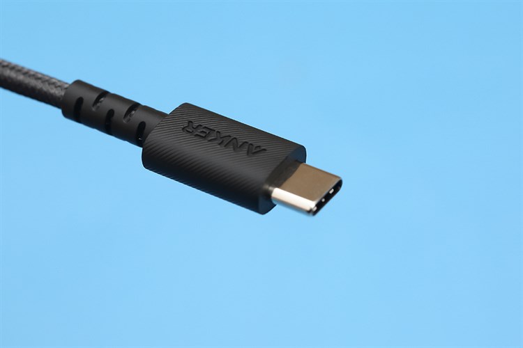 Cáp Type C 0.9m Anker PowerLine Select+ A8022 Màu Đen