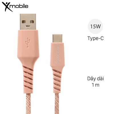 Cáp Type C 1m Xmobile DS09CP-WB