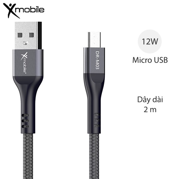 Cáp Micro 2m Xmobile DR-M03
