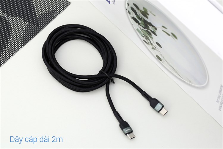 Cáp Type C - Type C 2m Xmobile TCS2000 Màu Đen