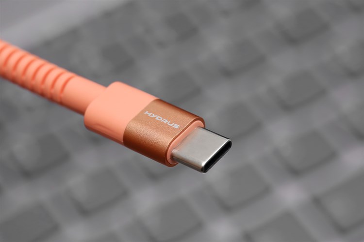Cáp Type C - Type C 1m Hydrus DS464 Màu Cam