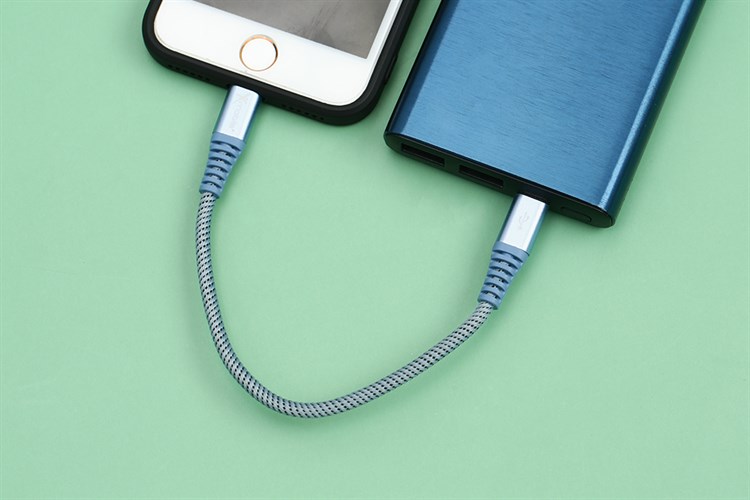 Cáp Type C - Lightning 0.2m Xmobile CN036 Màu Xanh