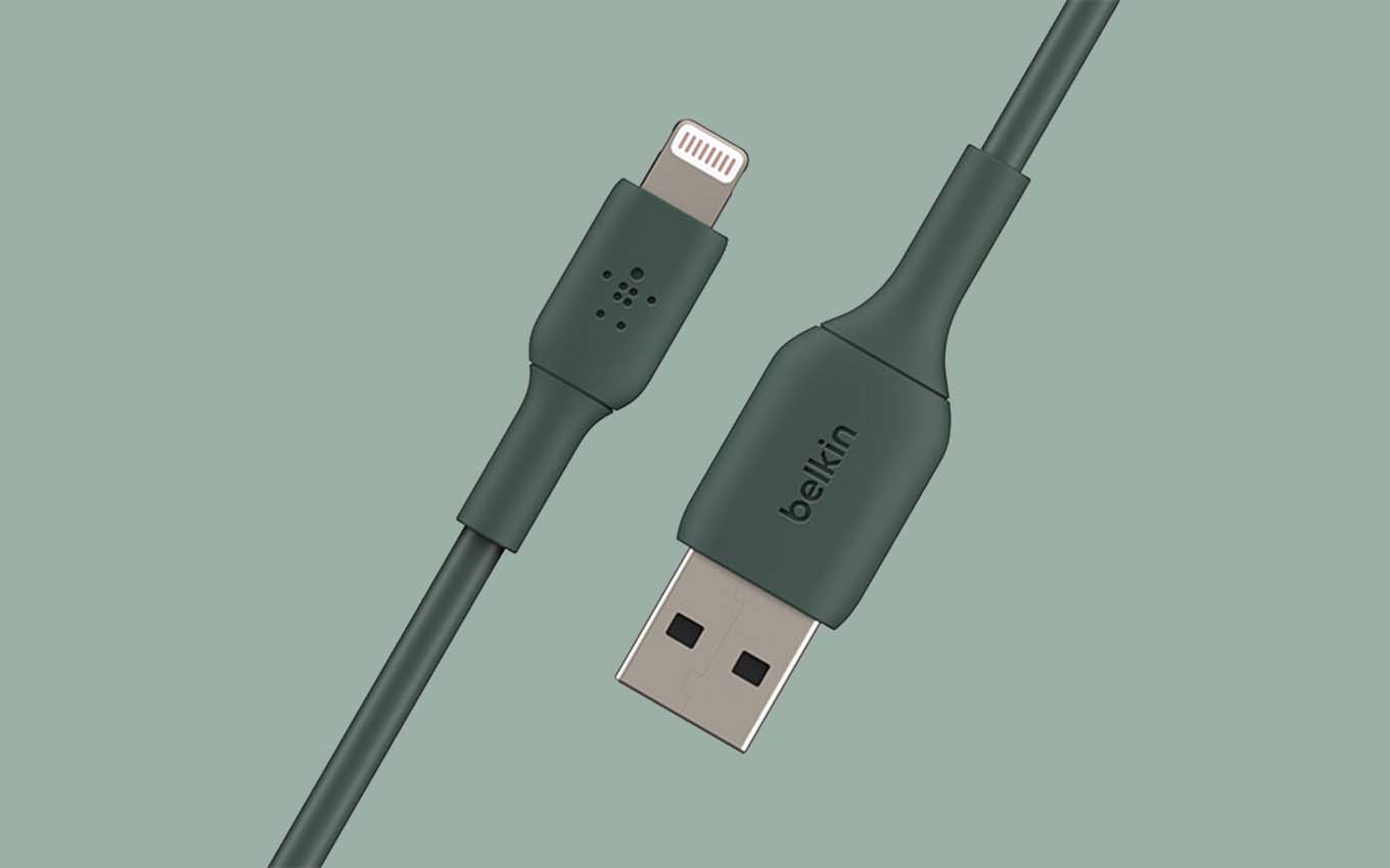 Cáp USB - Lightning MFI Belkin CAA001 1m - Hỗ trợ truyền tải dữ liệu giữa 2 thiết bị